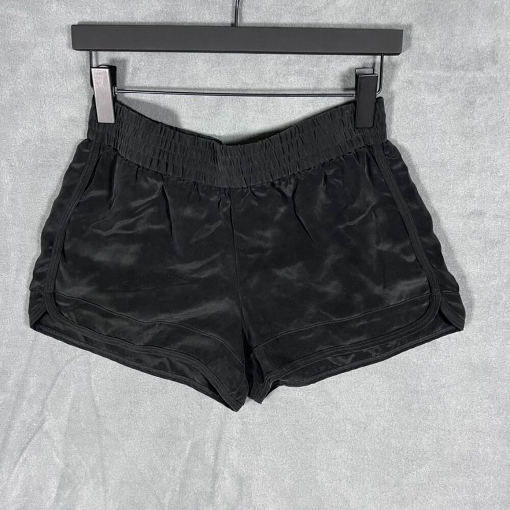 Kit and Ace Next to You Silk Short Tailored Fit M Black